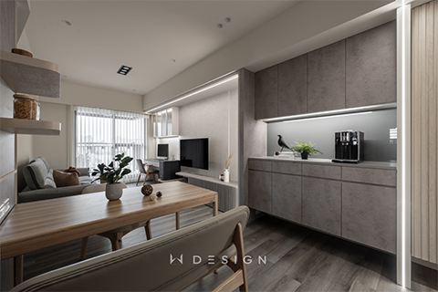 2025羅馬室內設計大獎銀獎|簡約現代,智慧收納